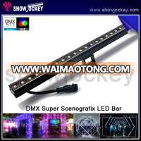 Ultra thin led strip rgb addressable dmx 512 pixel light bar