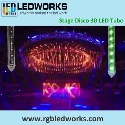 Ledworks DMX control Madrix compatible rgb led tube light