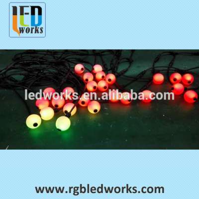 2018 led pixel string hanging 3D led ball manual addressable ball