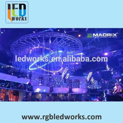 3d disco led decoration tube stage lighting