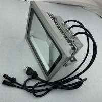 30W COB RGB DMX flood light,AC85-265V input;IP65;controlled by dmx controller directly;size:L230XW190XH130mm