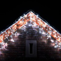 Customized Outdoor LED Icicle String Lights Garden Bar Decorative Lights