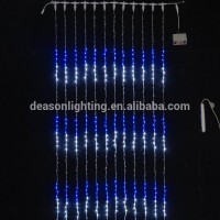 outdoor waterfall led light